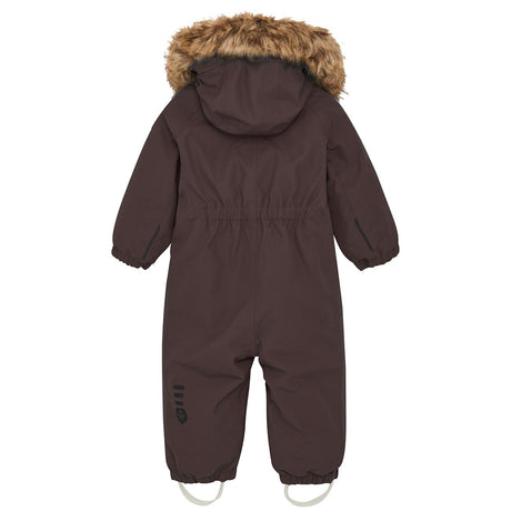 Color Kids Raisin Snowsuit w. Fake Fur