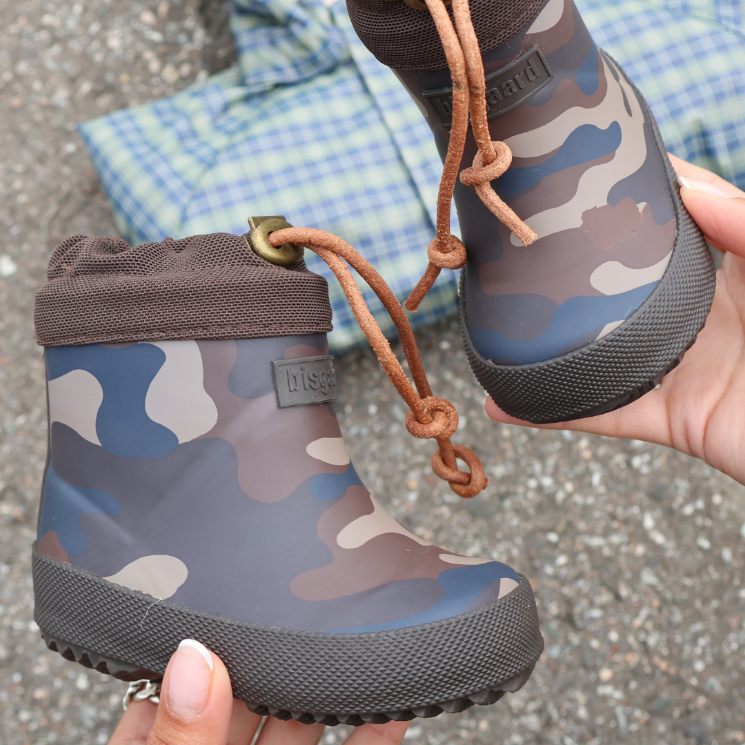 Bisgaard Winter Thermo Rubber Boots Army