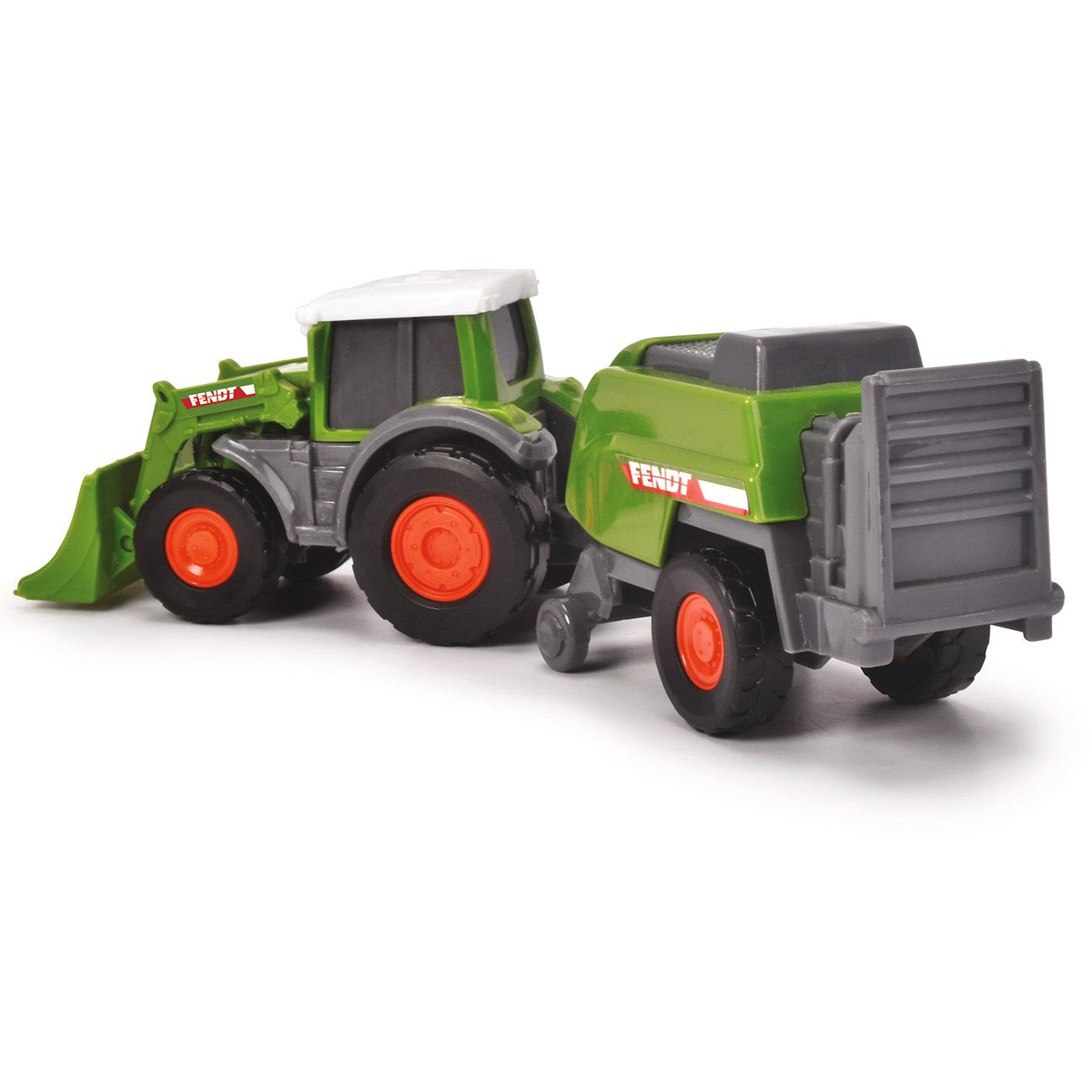 Dickie Toys Fendt tractor set with trailer 5
