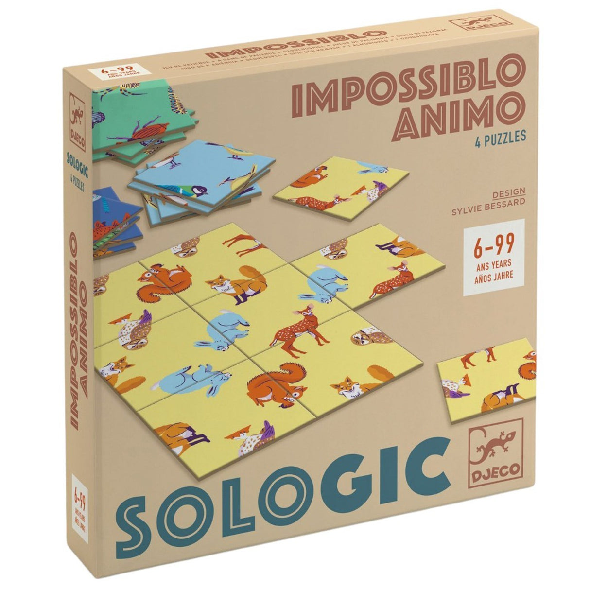 Djeco Games Sologic, Impossiblo Animo