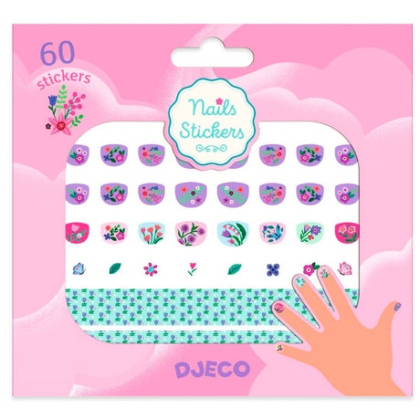 Djeco Nail Stickers Small Flowers