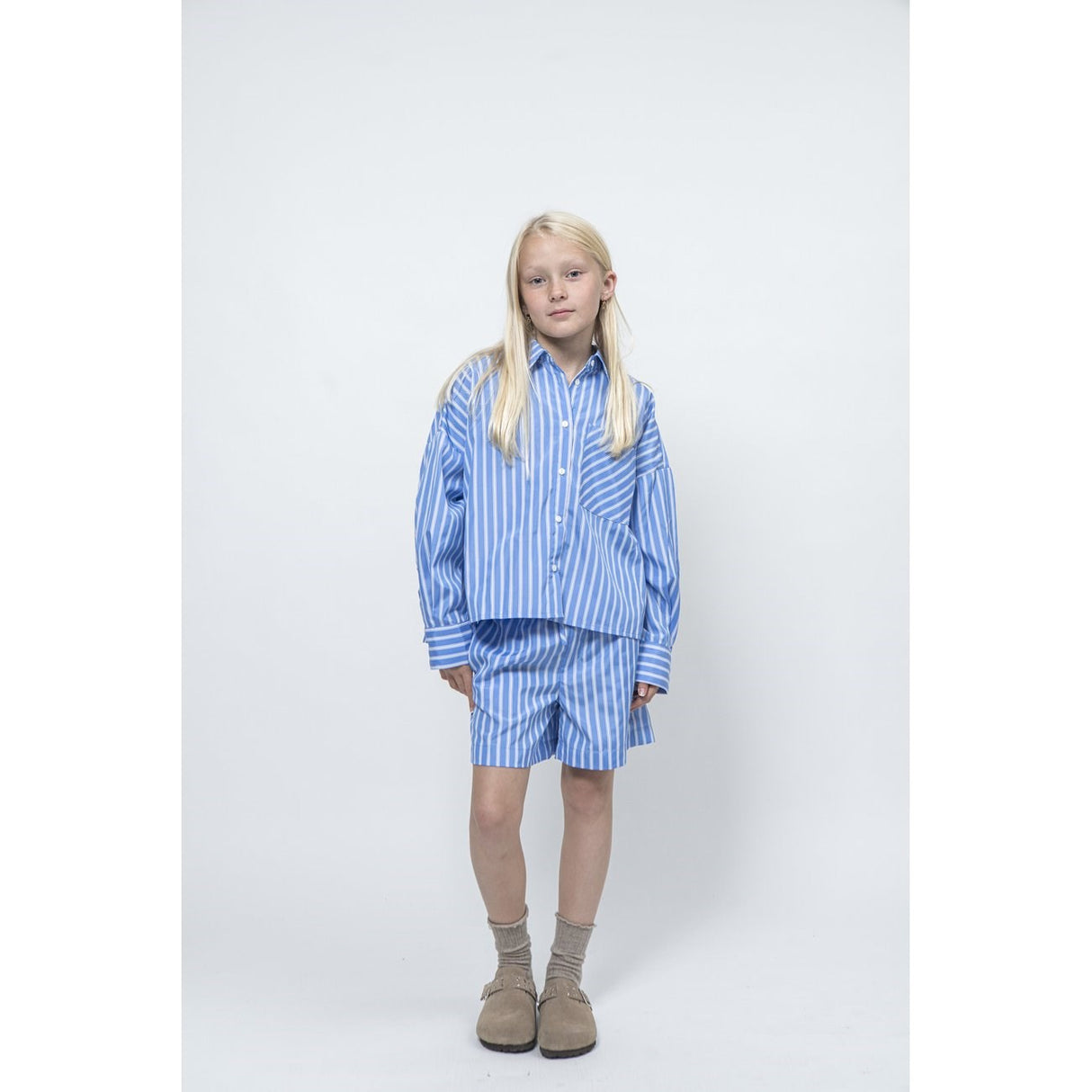 Sofie Schnoor Ice Blue Shirt 4