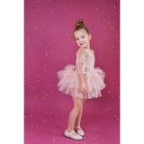 Dolly by Le Petit Tom Pink Dolly Universe Velvet Planet Tutu Dress