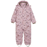 En Fant Burnished Lilac Snowsuit w. Ruffles