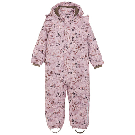 En Fant Burnished Lilac Snowsuit w. Ruffles