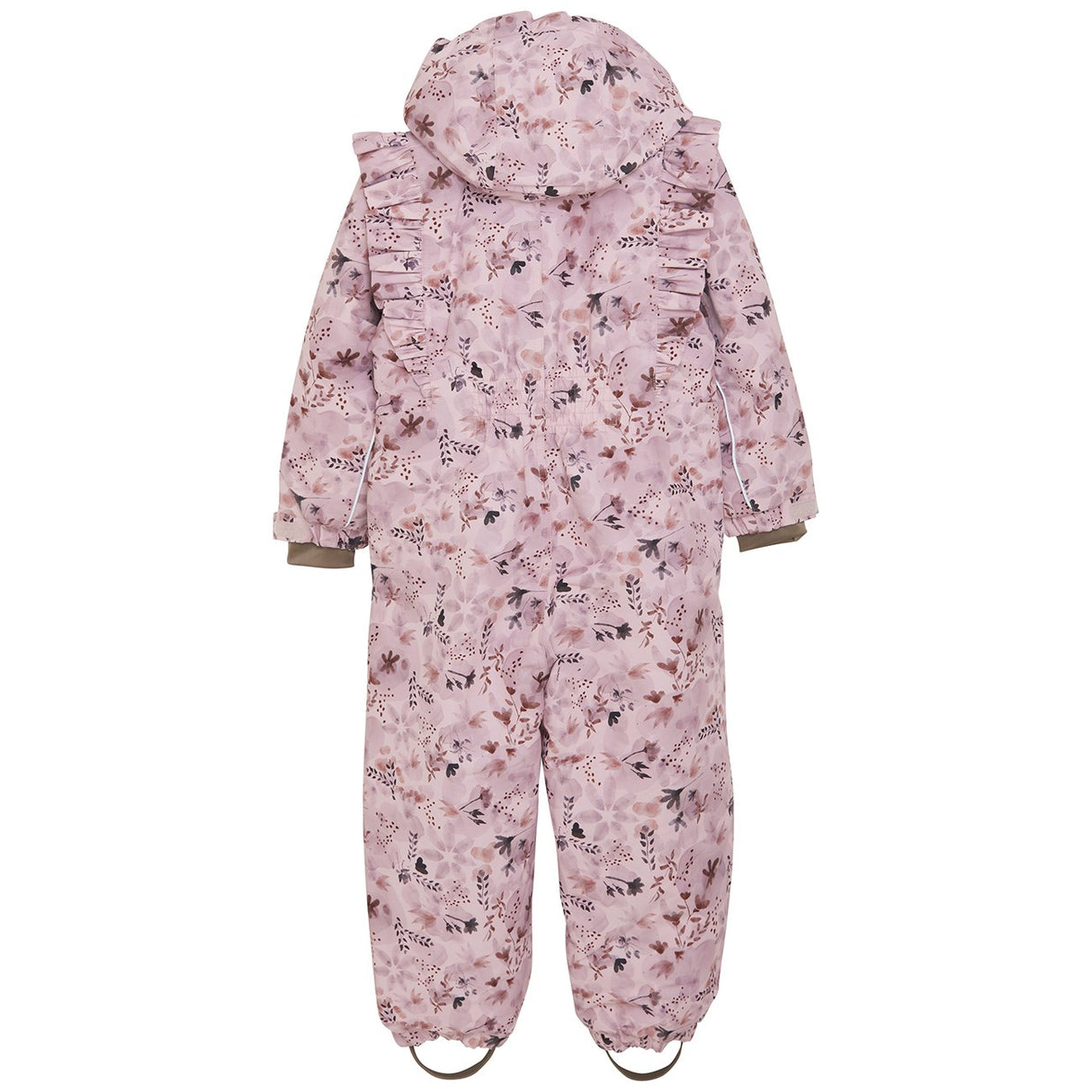 En Fant Burnished Lilac Snowsuit w. Ruffles