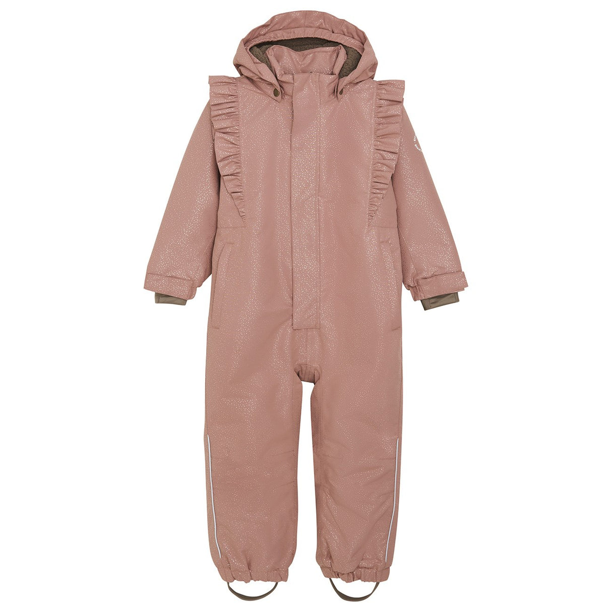 En Fant Burlwood Snowsuit w. Ruffles