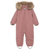 En Fant Burlwood Baby Snowsuit m. Fake Fur