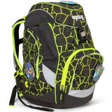 Ergobag Satchel Set Lumi Pack Dragon RideBear Lava Yellow