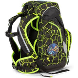 Ergobag Satchel Set Lumi Pack Dragon RideBear Lava Yellow