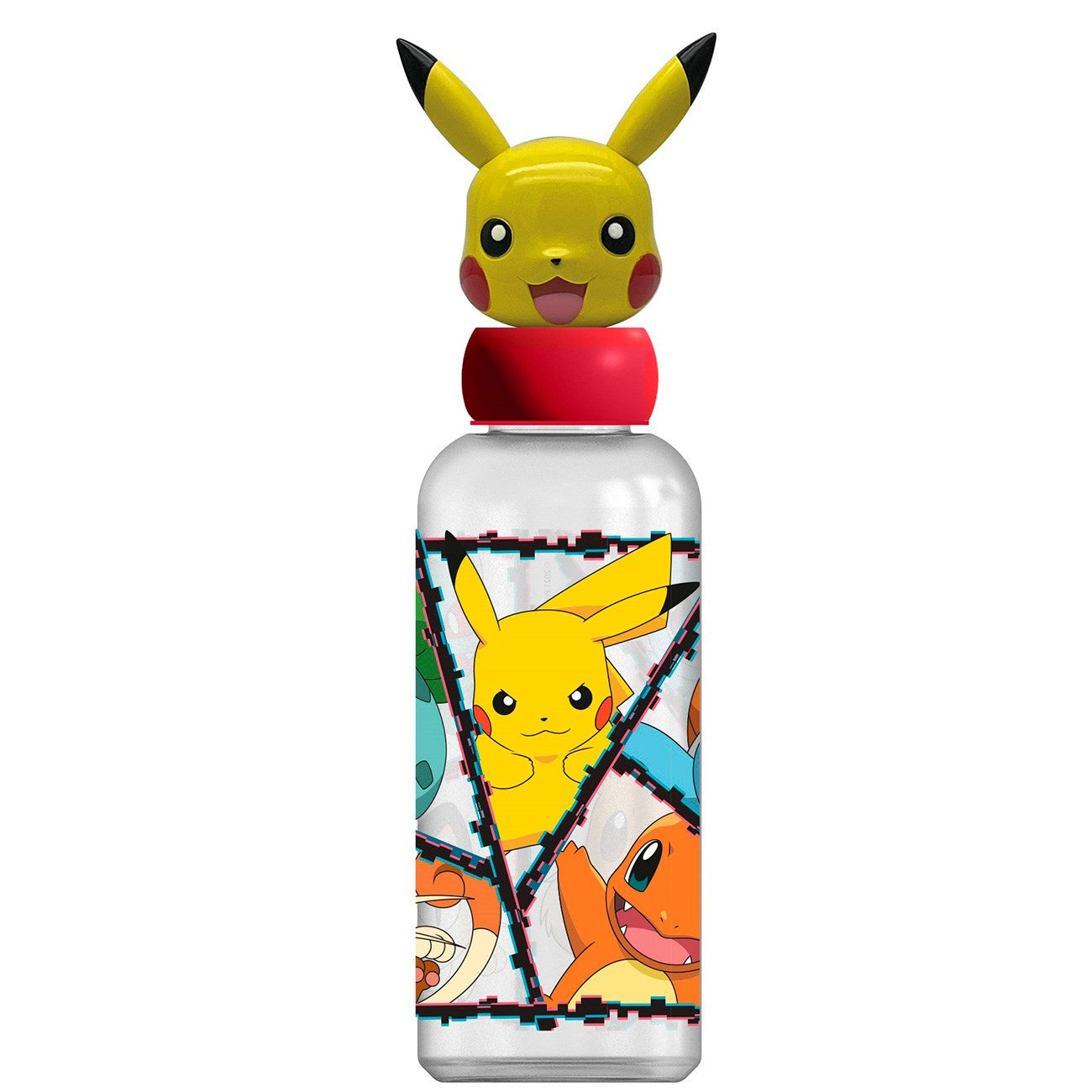 Euromic Pokemon Water Bottle with 3D Figure Top