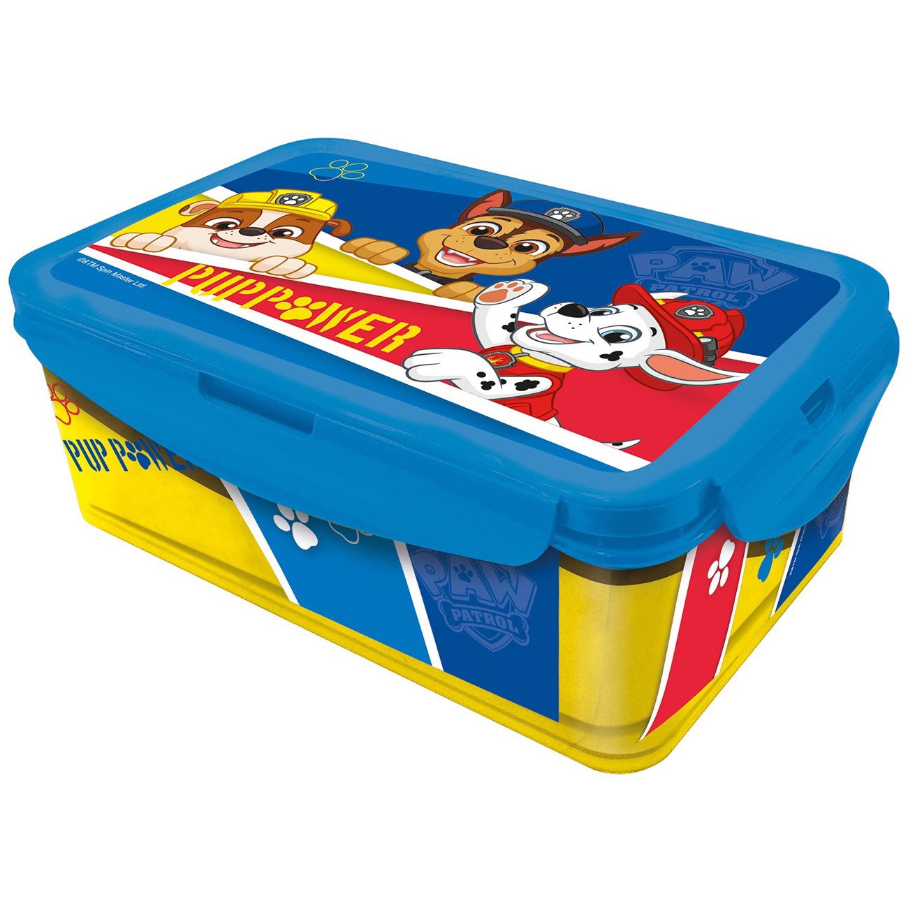 Euromic Large Paw Patrol Lunchbox with Removable Compartments