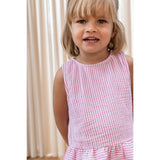 Fliink Cloud Dancer Pink Stripe Ciao Stripe Top