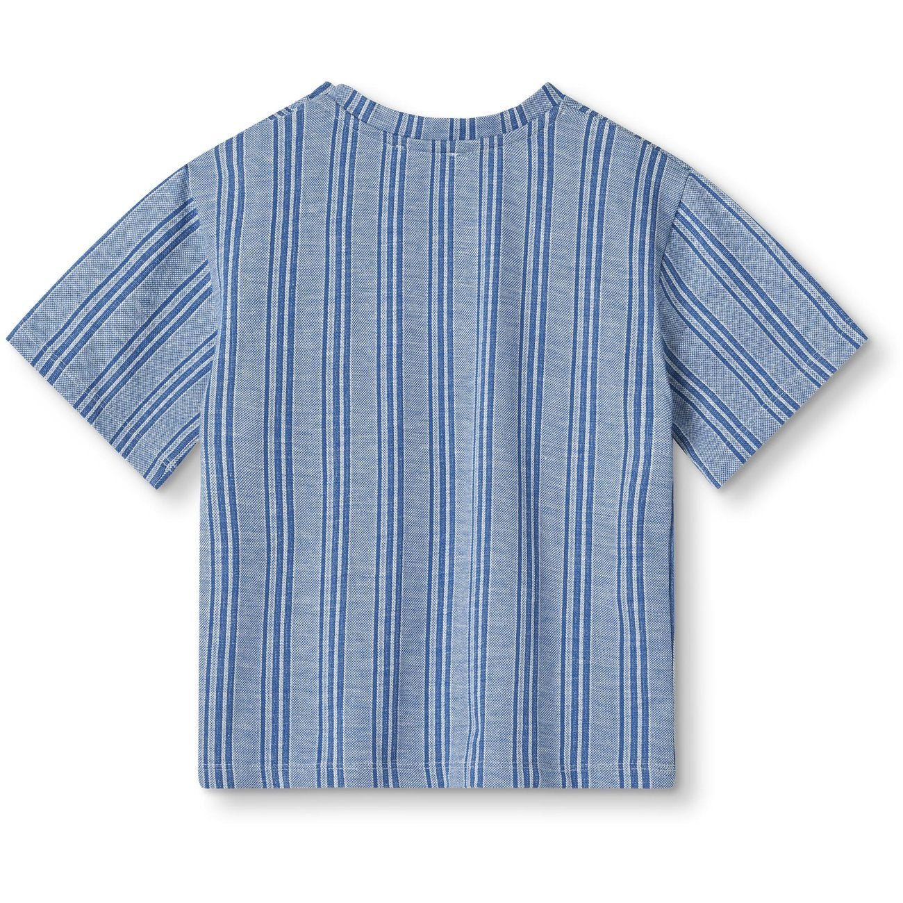 Fliink Cloud Dancer Mazerine Blue Stripe Miro T-Shirt 4