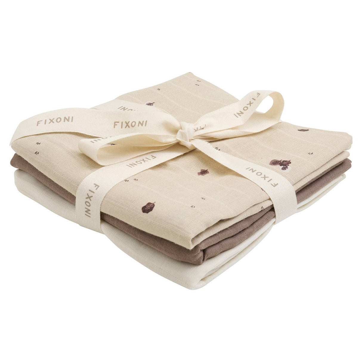 FIXONI Moonlight Muslin Cloth 3-Pack 65X65