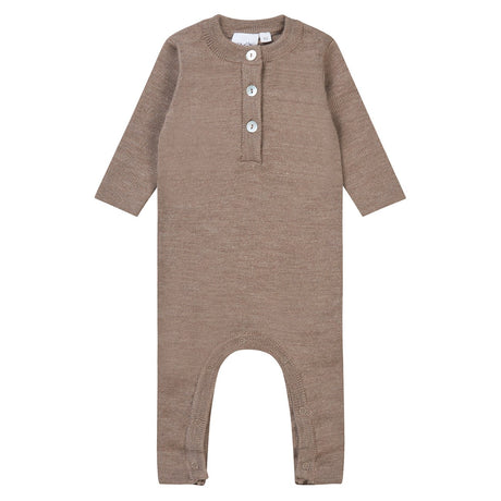 Flöss Ash Melange Kaya Onesie Wool