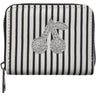 Sofie Schnoor White Black Striped Wallet