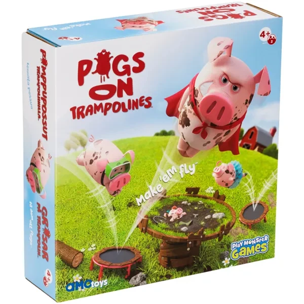 Games Pigs on Trampolines