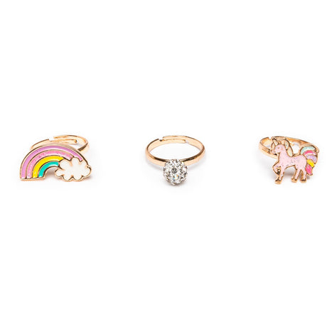 Great Pretenders Boutique Unicorn Rainbow Rings