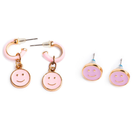 Great Pretenders Boutique Chic All Smiles Earrings, 2 Pair