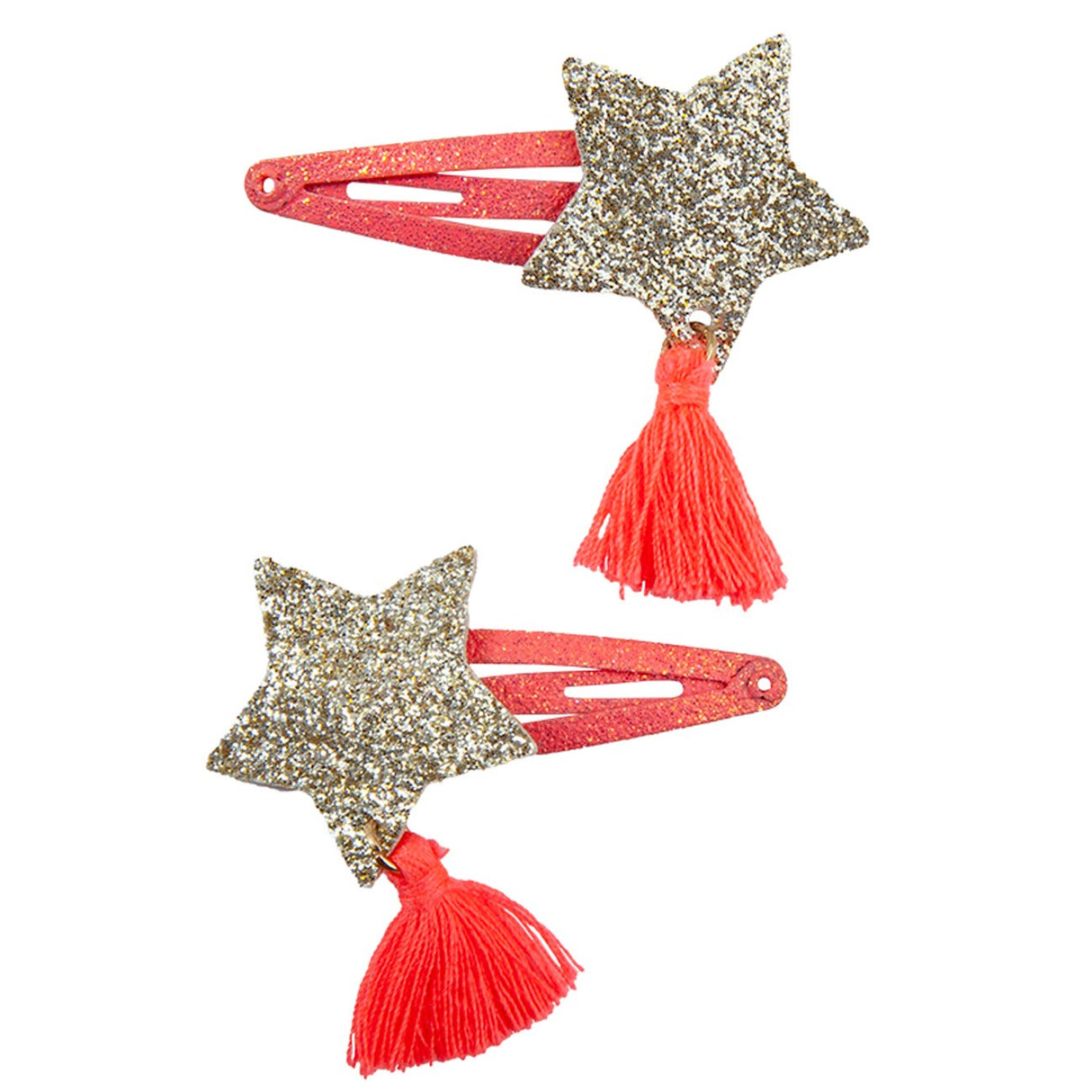 Great Pretenders Boutique Sassy Tassy Star Hairclips, 2 Pcs