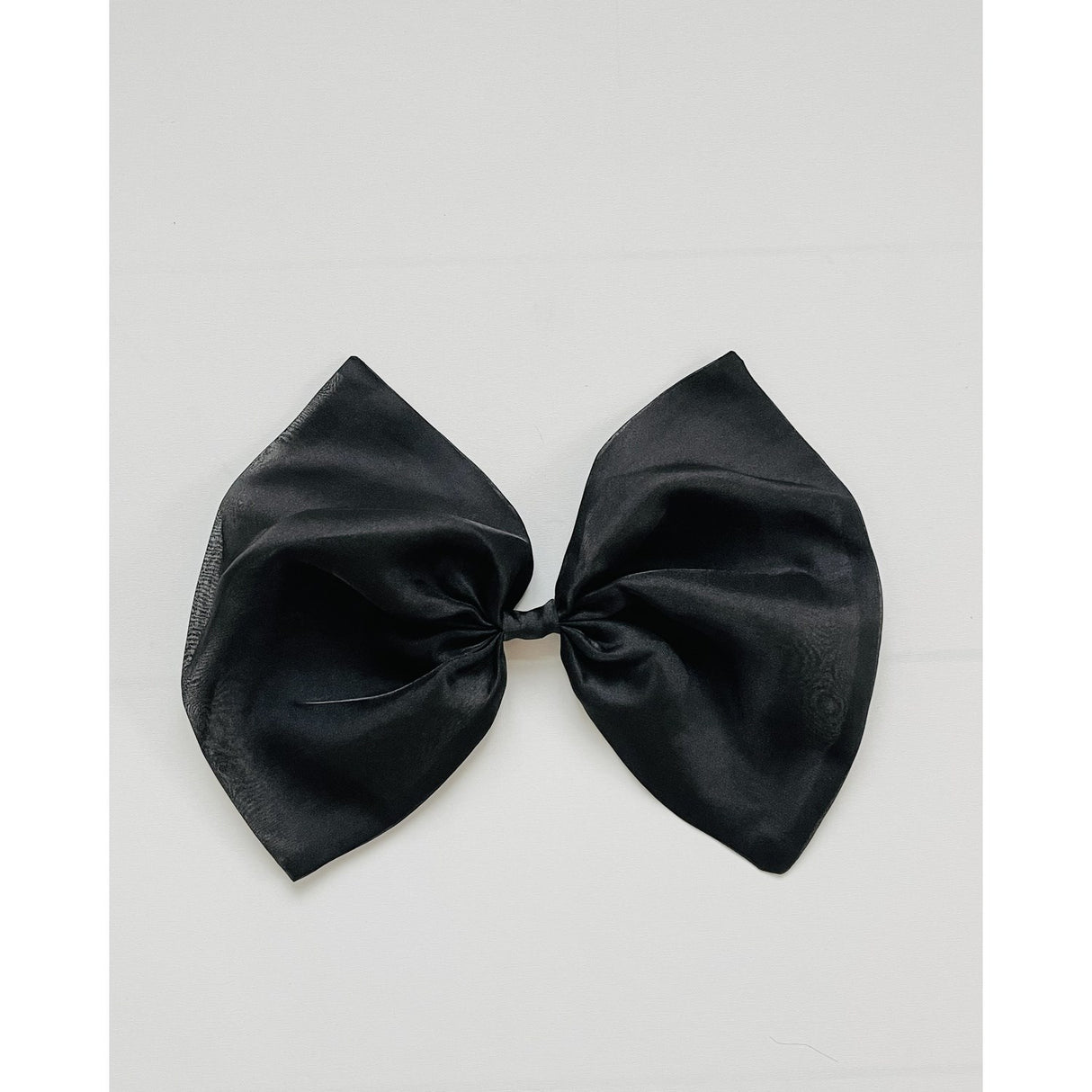 Dolly by Le Petit Tom Black Dolly World Big Organza Hair Bow