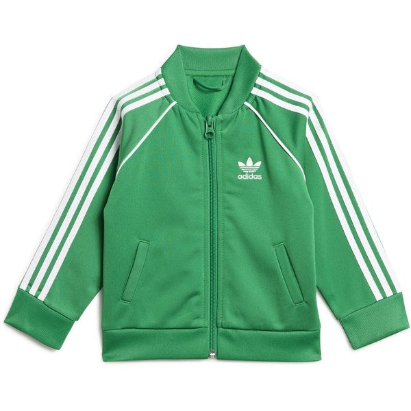 Apparel Adidas Originals Superstar Track Top Green/white Adidas