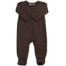 Joha Dark Brown Jumpsuit