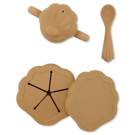 Konges Sløjd Silicone Clam Set Bisquit