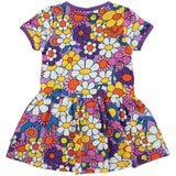 Småfolk Viola Short-Sleeved Dress With Flowers 3