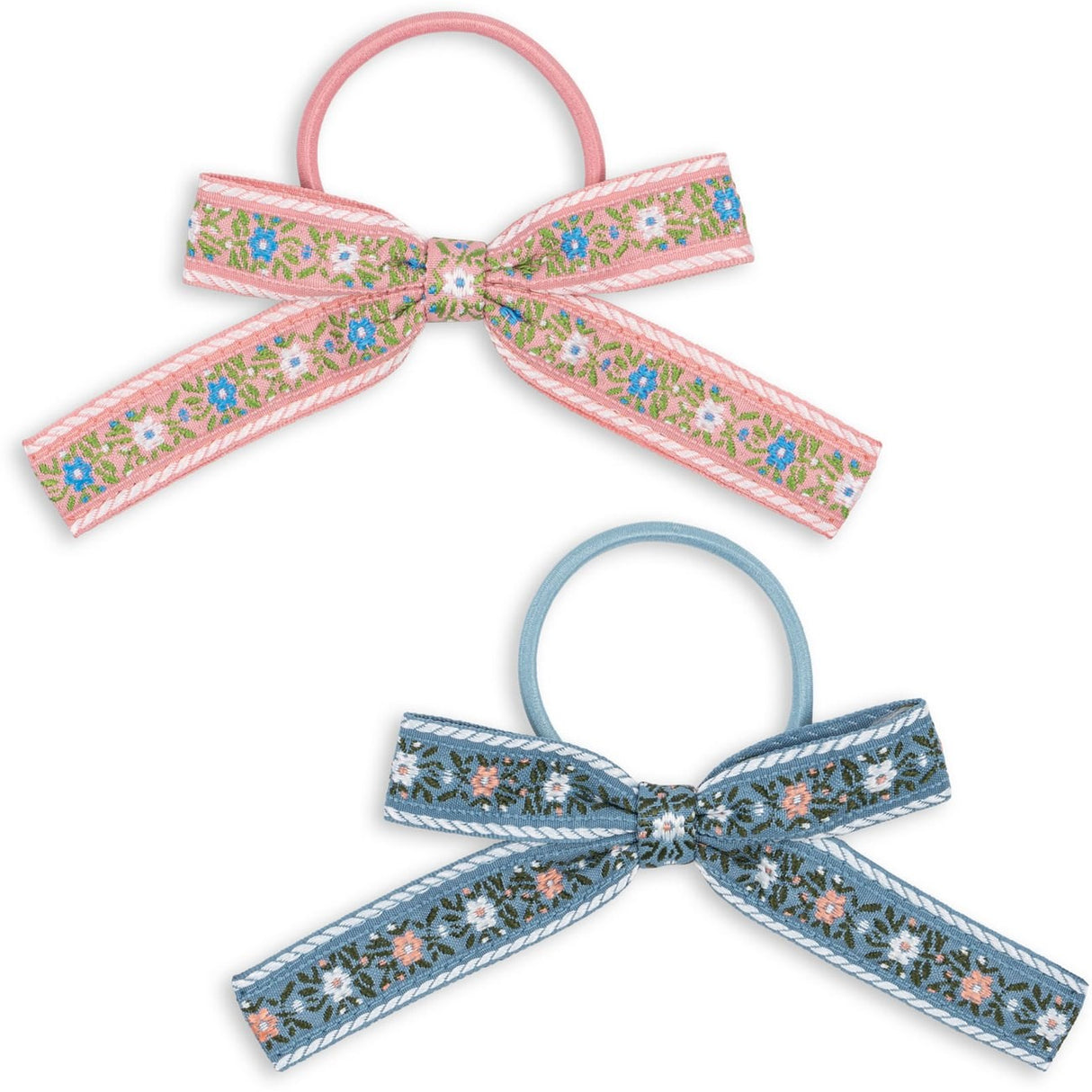 Konges Sløjd 2-Pack Elastics Bow Sorbet