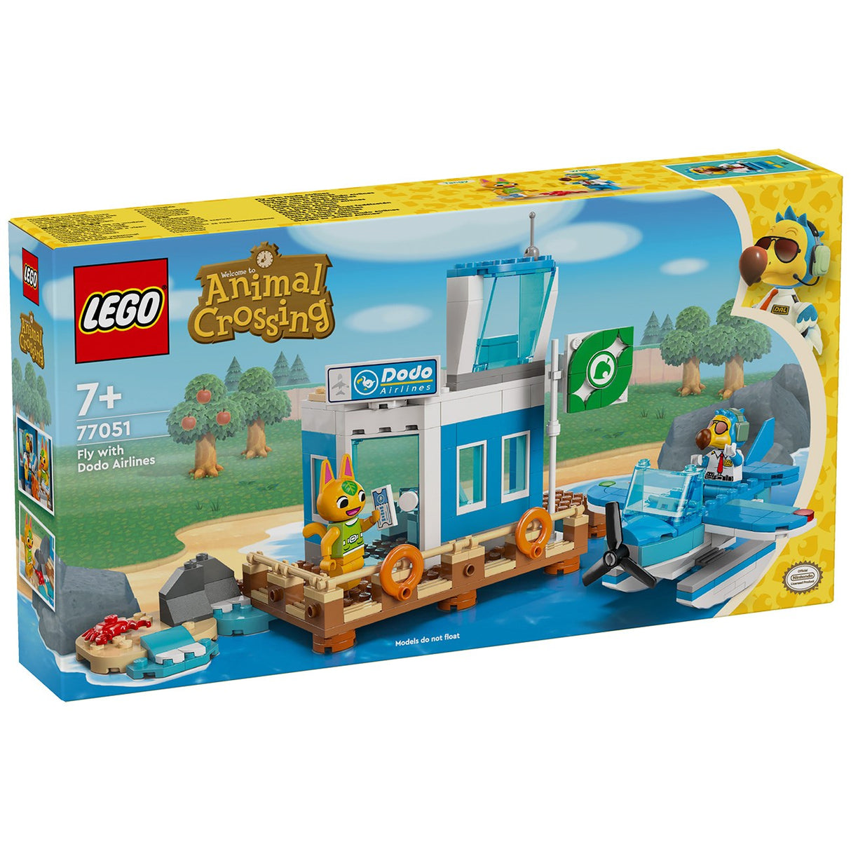 LEGO® Animal Crossing Fly with Dodo Airlines