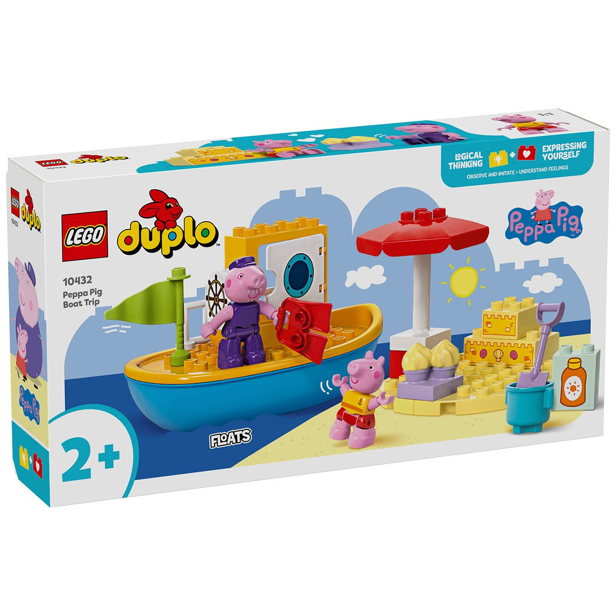 LEGO® DUPLO® Peppa Pig Boat Tour