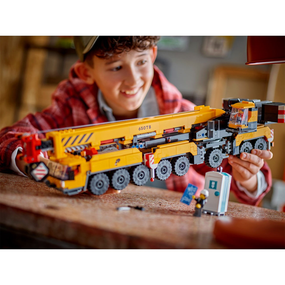 LEGO® City Yellow Mobile Construction Crane 4