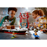 LEGO® City Waterfront with Cargo Ship 5