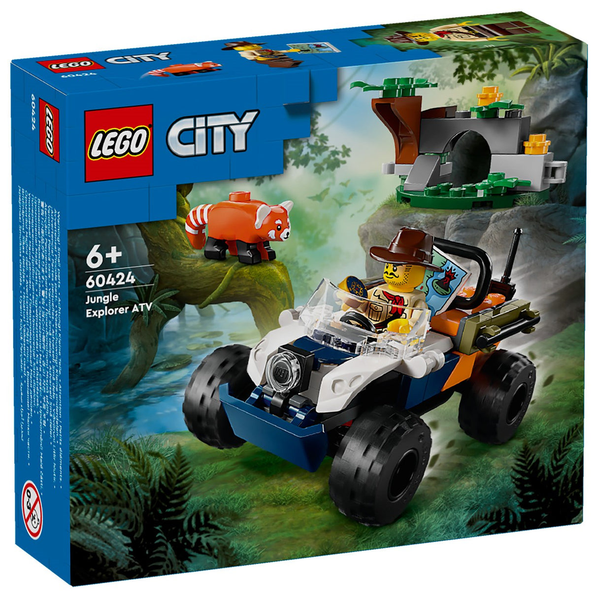 LEGO® City Jungle Adventure – ATV and Red Panda Mission