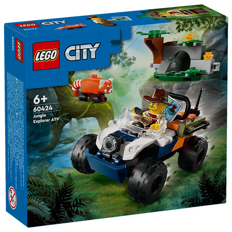 LEGO® City Jungle Adventure – ATV and Red Panda Mission