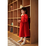 LieWood Apple Red Cleo Dress