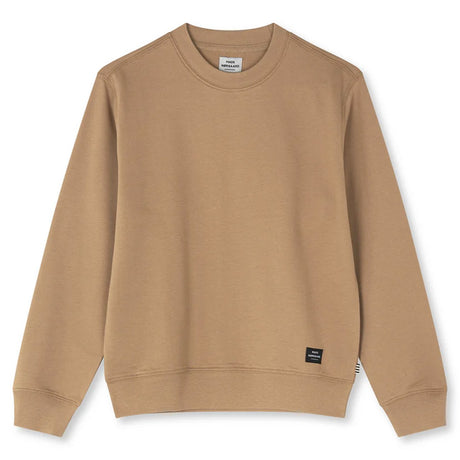 Mads Nørgaard Tiger'S Eye Light Terry Solo Crewneck