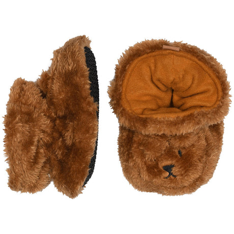 MELTON Apple Cinnamon  Bear fluffy slippers