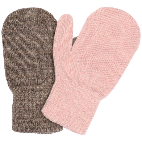 MELTON Mix Denver Mel Alt Rosa  Comfy mittens 2-pack