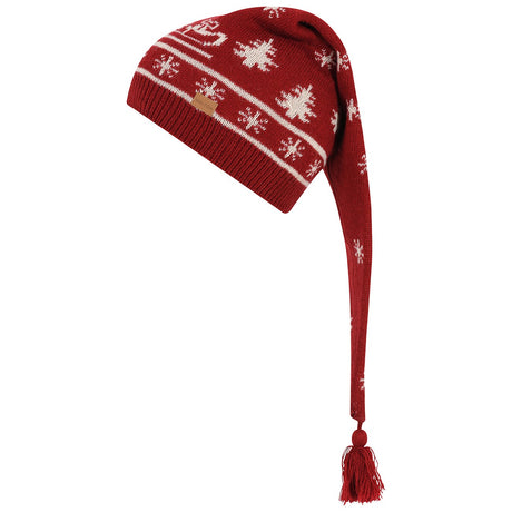 MELTON Mørkerød rensdyr Christmas Hat