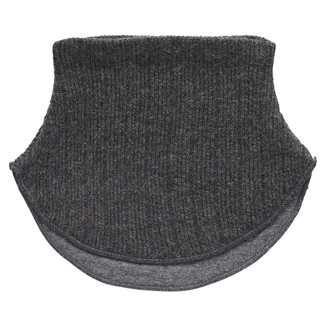 MELTON Dark Grey Mel.  Basic neck collar