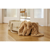 MEMBANTU Brown Warm & Weight Plush Magma01