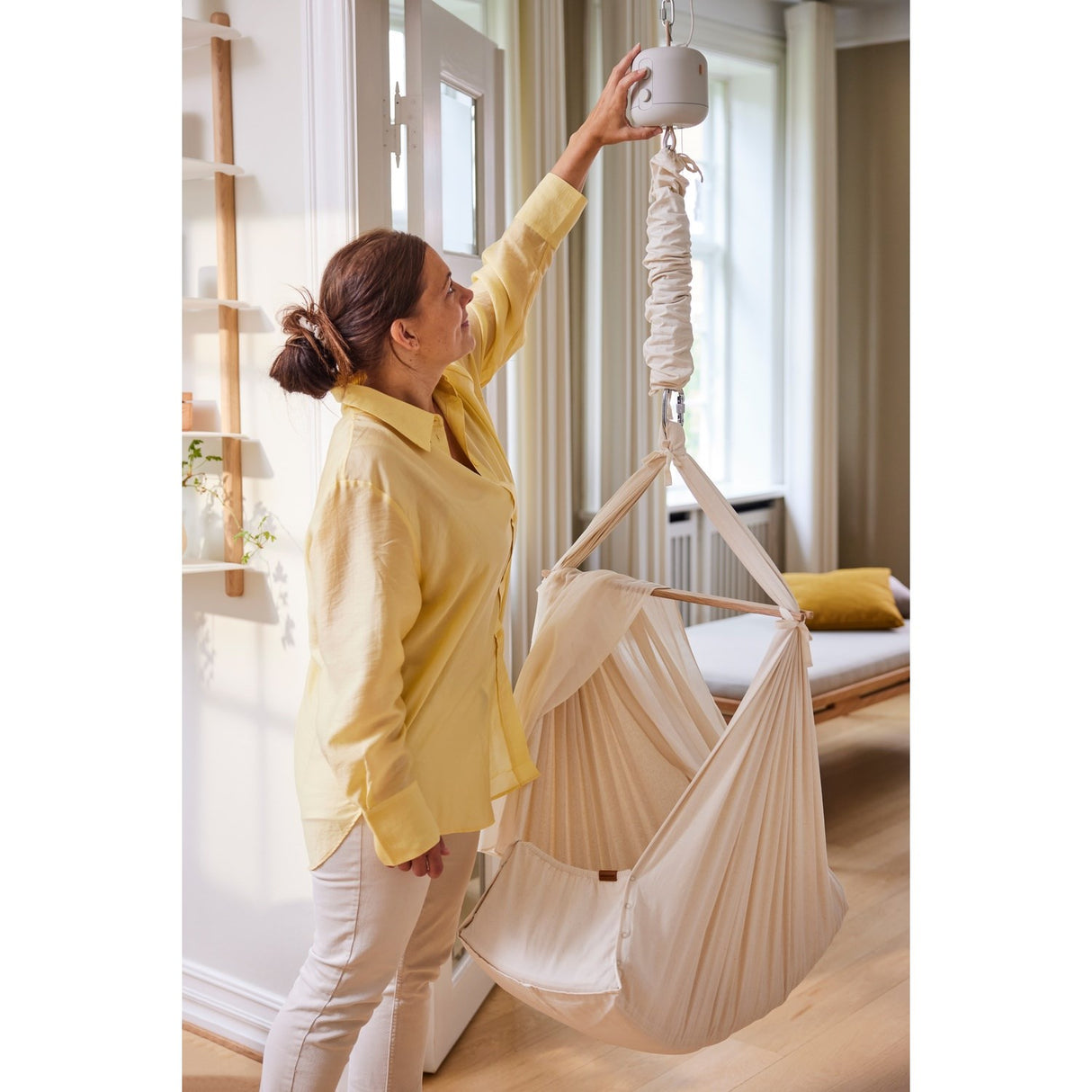 MEMBANTU Nature Organic Baby Hammock Premium