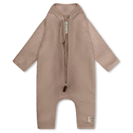 Mini A ture Grey Brown Adel Teddy Fleece Full suit