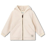 Mini A ture Angora Cream Liff Teddy Fleece Jacket