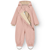 Mini A ture Adobe rose Wisti Fleece Snowsuit