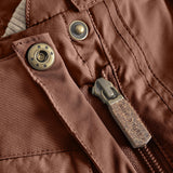 Mini A ture Rootbeer brown Wisti Fleece Snowsuit