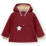 Mini A Ture Red Merlot Wang Fleece Winter Jacket